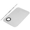 Makeup Mixing Palette Spatula Stainless Steel Foundation Lipstick Color Mixing Palette
