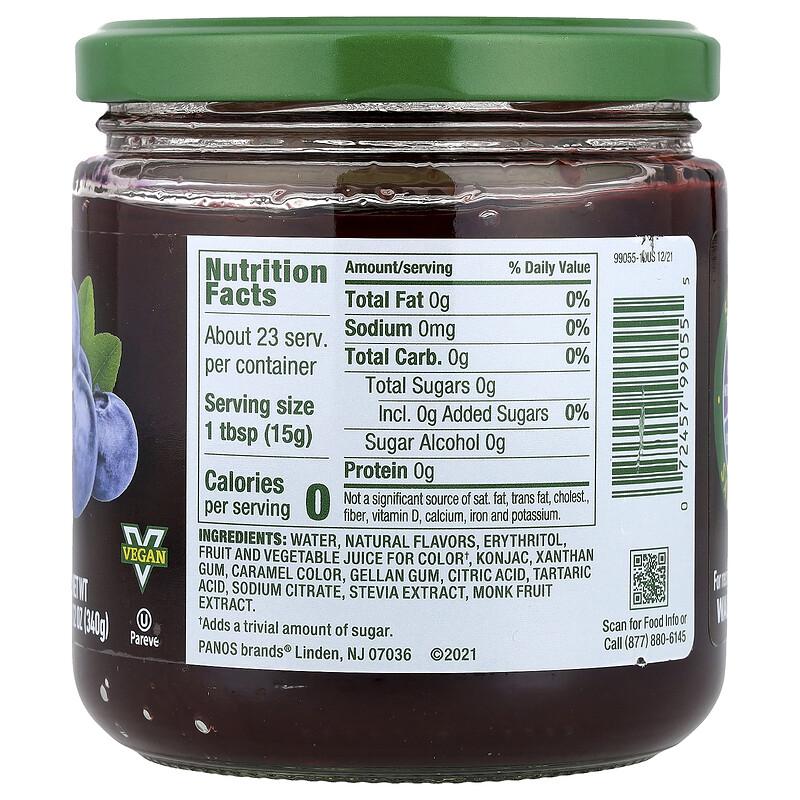 Blueberry Fruit Spread, 12 Oz (340 G)