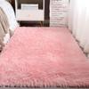 Plush Long Hair Bedside & Living Room Carpet