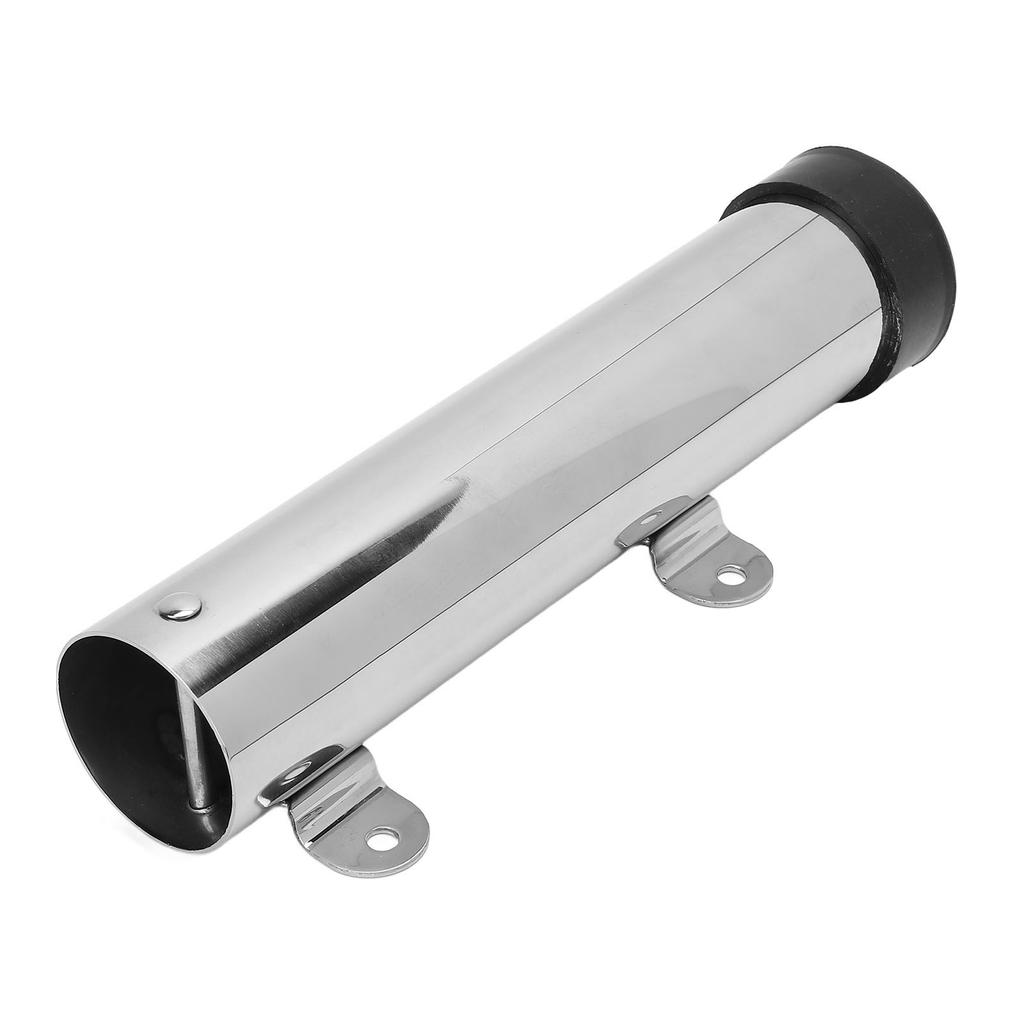 Stainless Steel Wall Rod Holder Marine Boat Side Wall Mounted Fishing Rod Rack for Ships Yachts Kayak