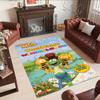 Biene Maja Customizable Name Floor Mat Perfect for Hallway Game Room Outdoor Living Rooms Antislip Carpet Office home decor Perfect Gift for Women/Men