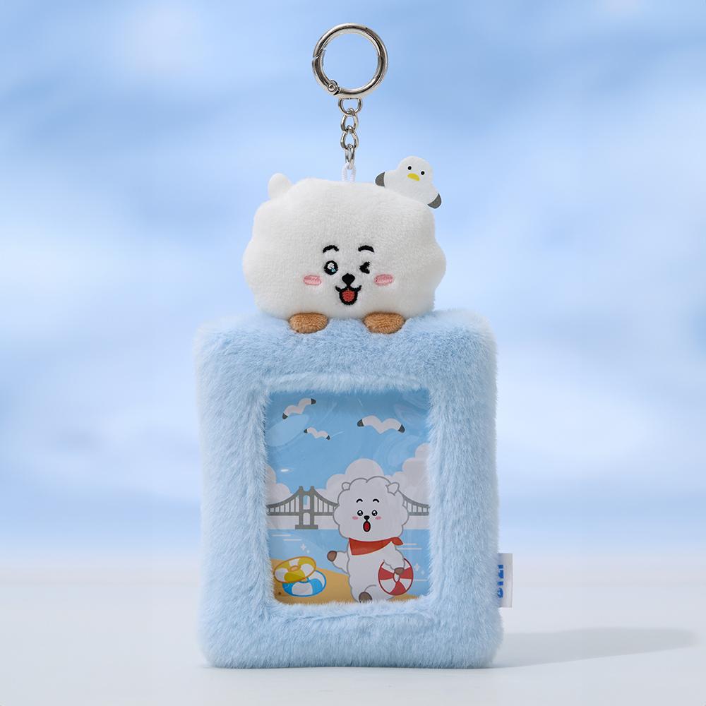 [[LINE FRIENDS] BT21 Busan Doll Photocard Holder Keyring