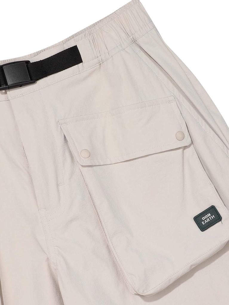 BBC EARTH [Rogan] Convertible Ripstop Pants_Cream