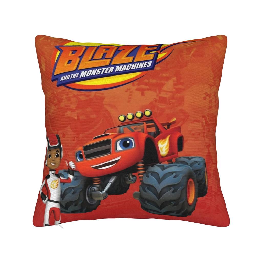Decorative Pillowcase Blaze and the Monster Machines Merch Sofa Pillow Case Cover Drop Shipping Multiple Sizes