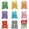 Nakajima Corporation Pickles the Frog Smile Gummy Blind Mascot, 8 Colors Available (Sold Individually, Colors Cannot Be Specified), 215574-25, H8 X