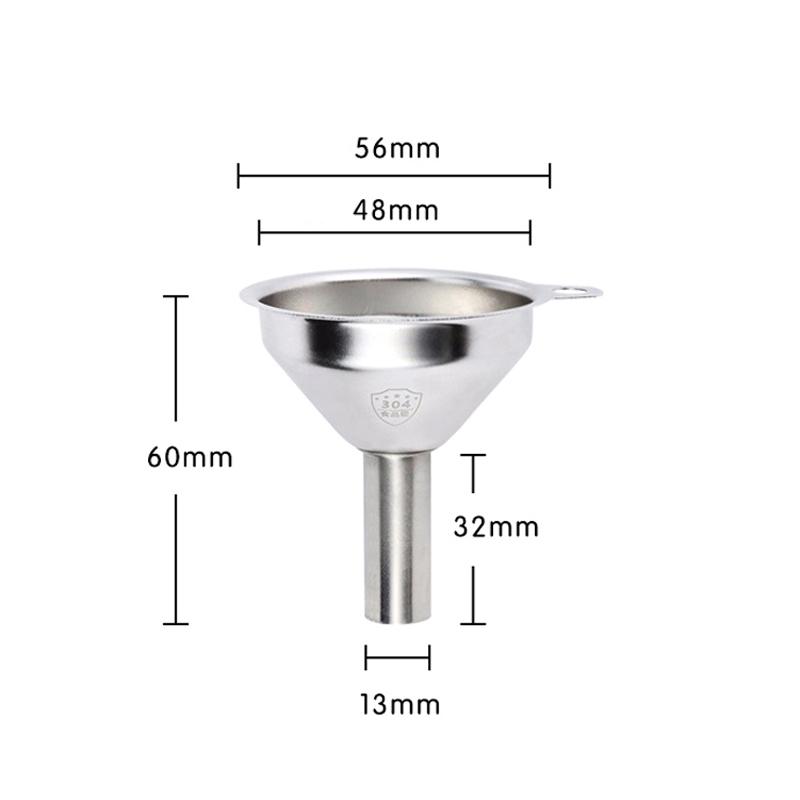 Stainless Steel Funnel Kitchen Oil Liquid Funnel Metal Funnel with Detachable Filter Wide Mouth Funnel for Canning Kitchen Tools
