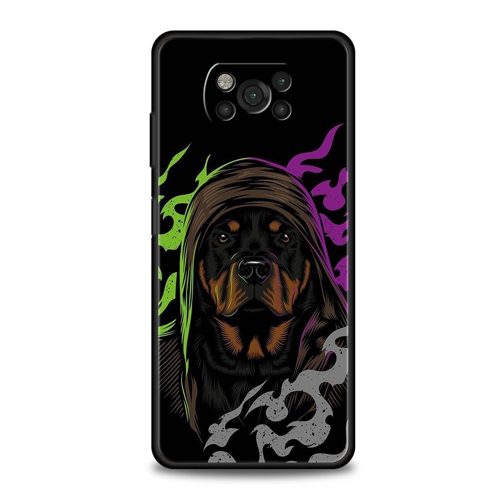 Doberman Dog Phone Case Cover  for Xiaomi Poco F7 Ultra F6 F5 F4 F3 X6 X5 X4 X3 NFC C51 C55 M4 GT 5G Soft TPU Shell Fundas Capas