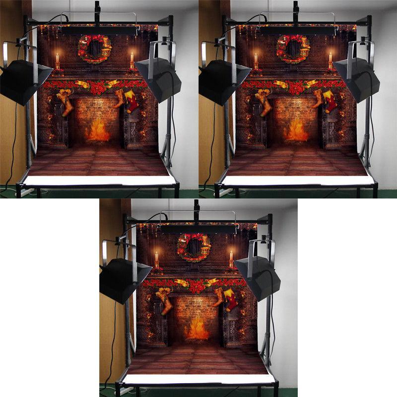 Christmas Theme Photography Backdrop For Kids Studio Portrait Creative Photo Prop