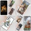 Cute Animal Squirrel Cell Phone Case for Samsung Galaxy S26 Ultra S25 S24 S23 S22 S21 S20 Note10 Cover
