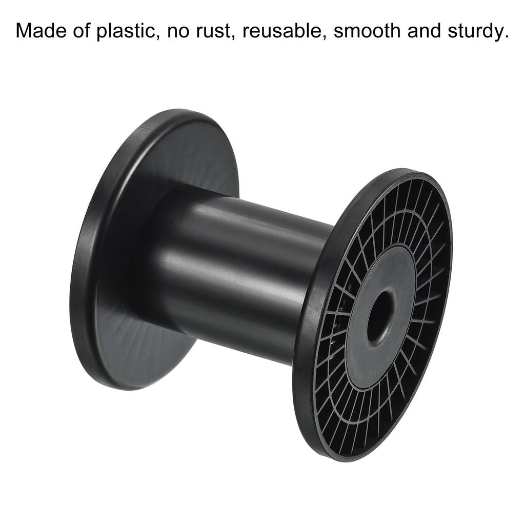 2pcs Floss Bobbins Plastic Empty Thread Spools Wire Weaving Bobbin Chain Tape for Sewing Embroidery  5 Inch/6.3 Inch