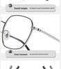 Ultra-Light Non-Magnetic Titanium Round Retro Glasses Frame for Myopia Lenses - Two-Color Versatile Design
