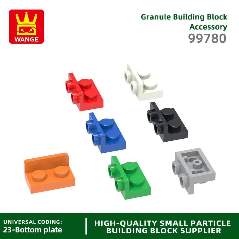186 Stück/Los 99780 Winkelstein 1 x 2 - 1 x 2 Umgekehrter Stein Moc Farbige Zubehörteile Kompatibel mit Stein Kinder Spielzeug Bausteine