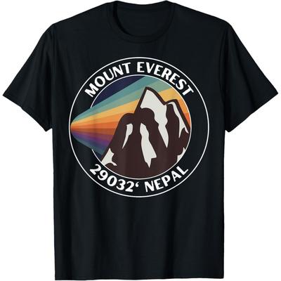 Mont Everest 29032 Népal Sommet de l'Everest Randonnée Alpiniste T-Shirt
