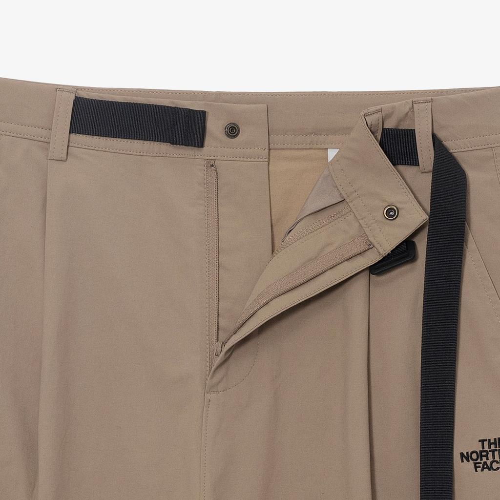 The North Face Solid Logo Three-Quarter Casual Shorts Men Shorts Camel NS6NR03M