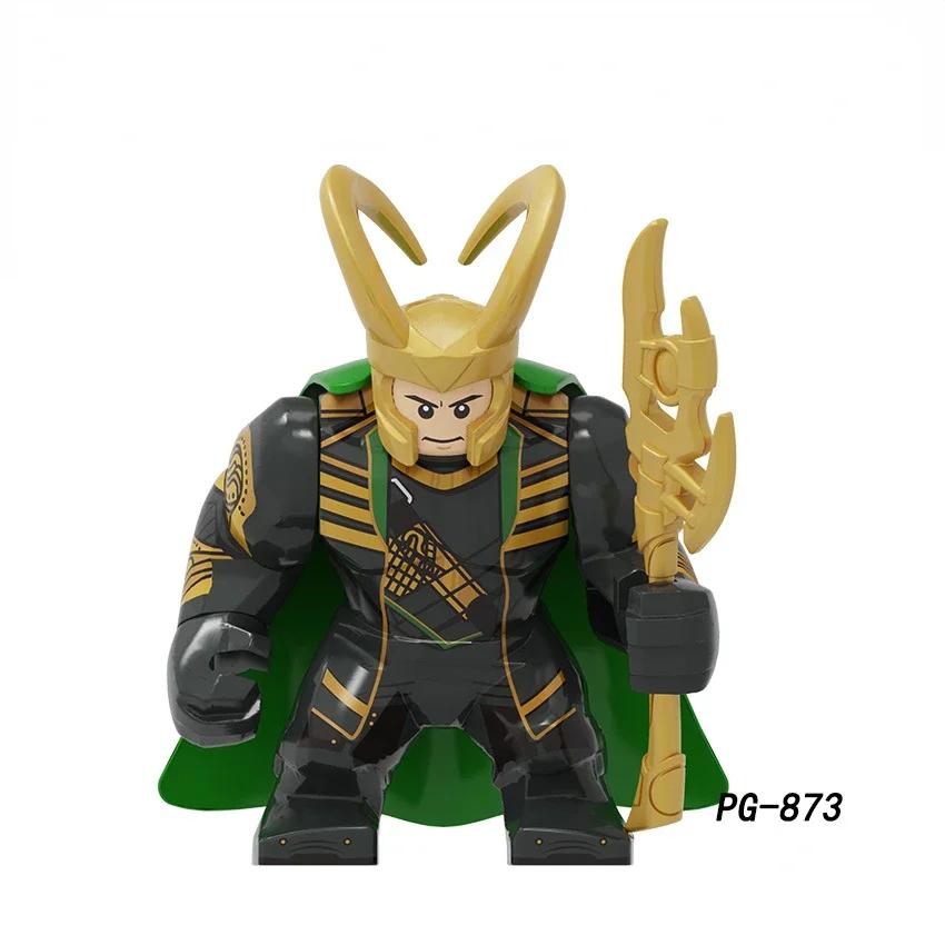 Action Figure: Marvel Mini Block Figurine Superhero Series Iron Man Spider Man Combination Block Children's Puzzle Toy Gift