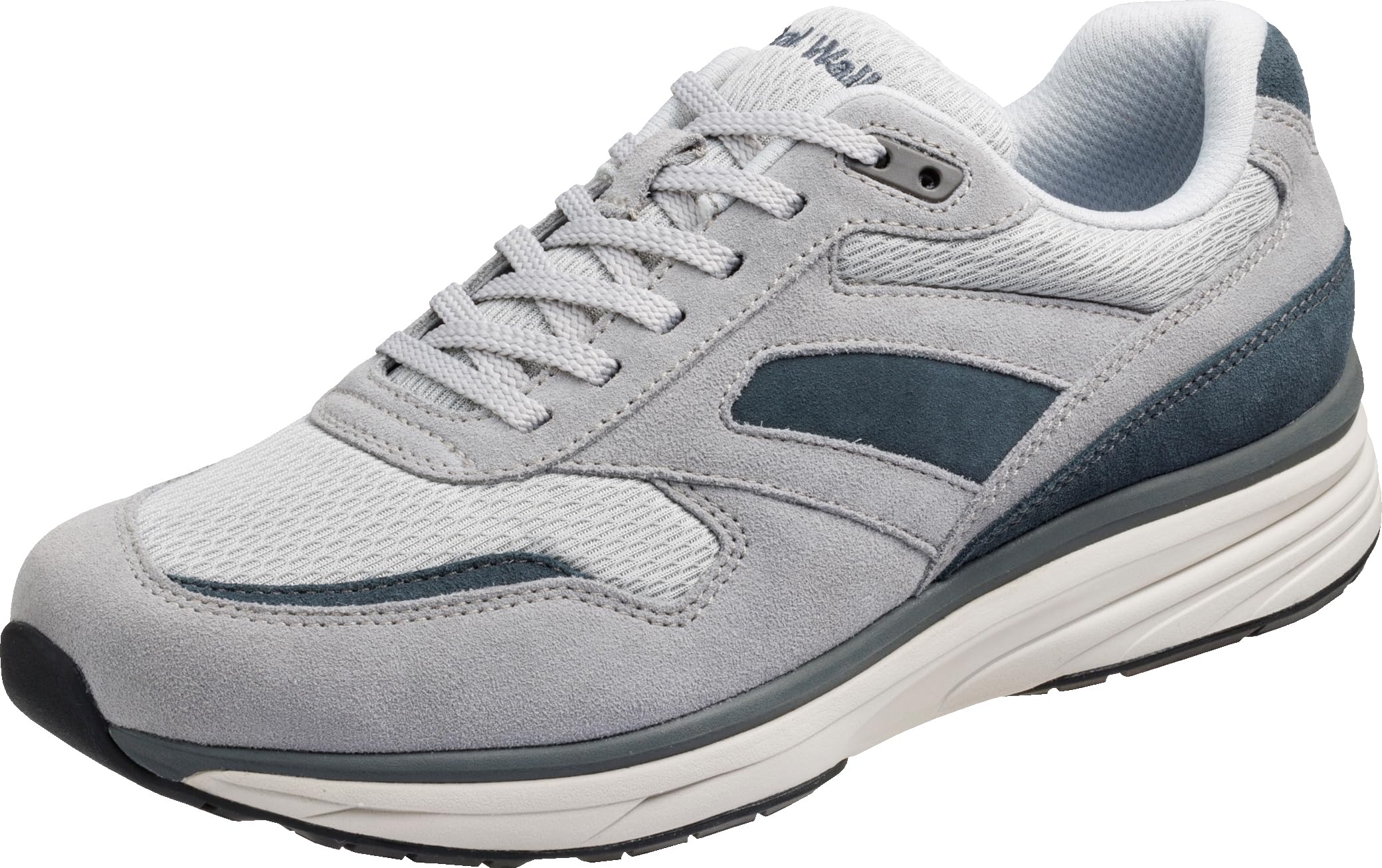 

Asahi Medical Walk TR M035 Walking Shoes with SHM Technology to Prevent Knee Problems, Gray, Size 22.5 cm, 3E