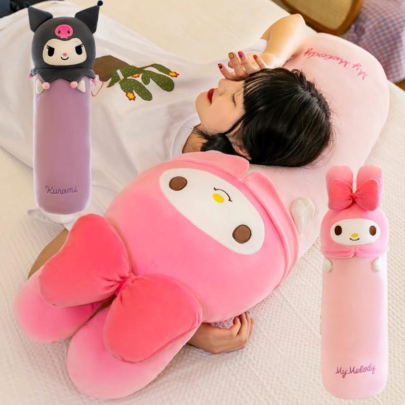 Kuromi My Melody Long Throw Pillow Cushion Plush Toy Soft Stuffed Doll Xmas Gift Perfect For Cuddles And Snuggles!