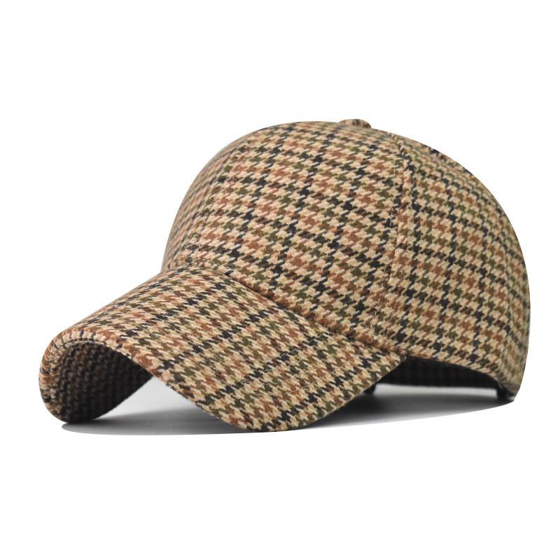 Tongue Duck Hat Thousand Bird Pattern High End Design Baseball Thickened Hat