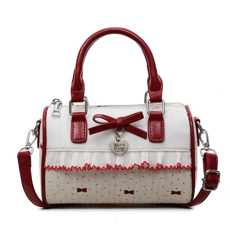 New Handbag Cute Bow Shoulder Bag Versatile Casual Fashion Messenger Bag