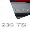 AABIO1 1Pcs 3D Metal Car Decor 300 330 380 280 230 TSI Emblem Badge Auto Bumper Trunk Sticker For Volkswagen Passat MK7 MK6 Jetta Polo