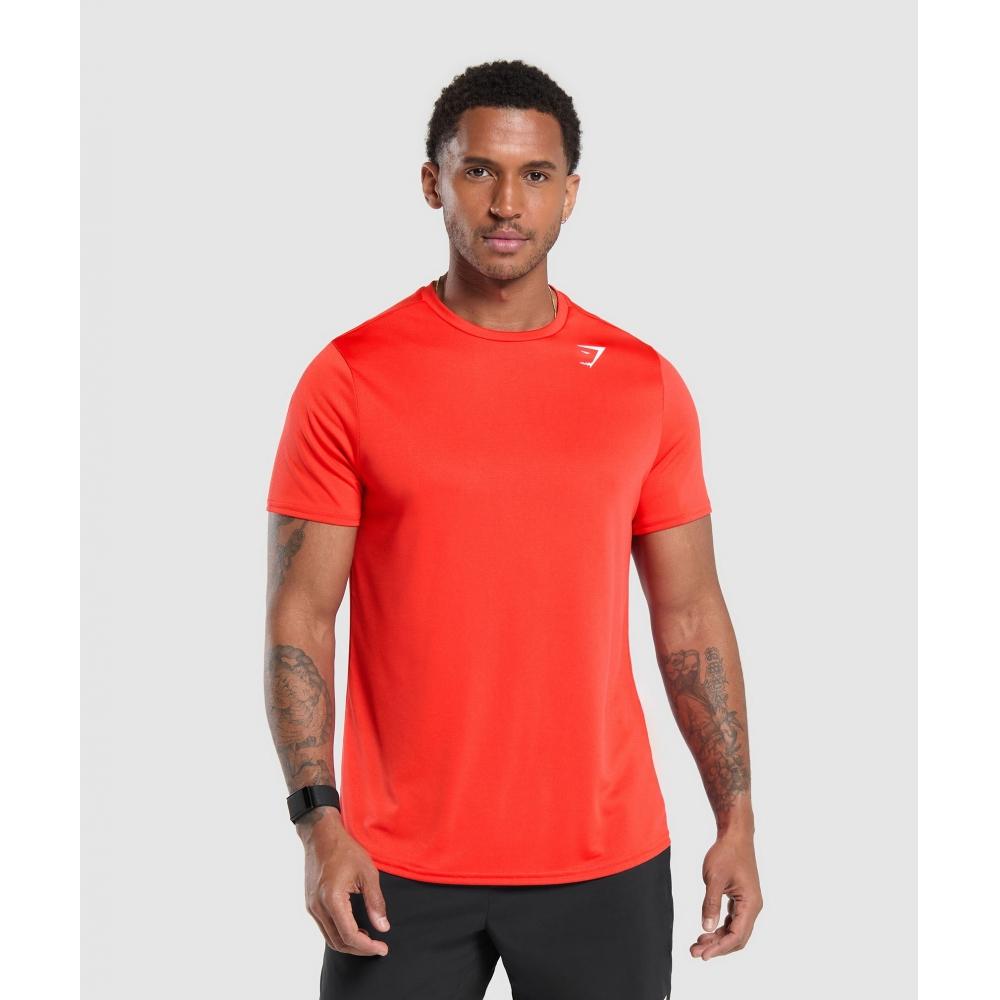 

Футболка GYMSHARK прибытия Pow Red A2A1J RBS6 S