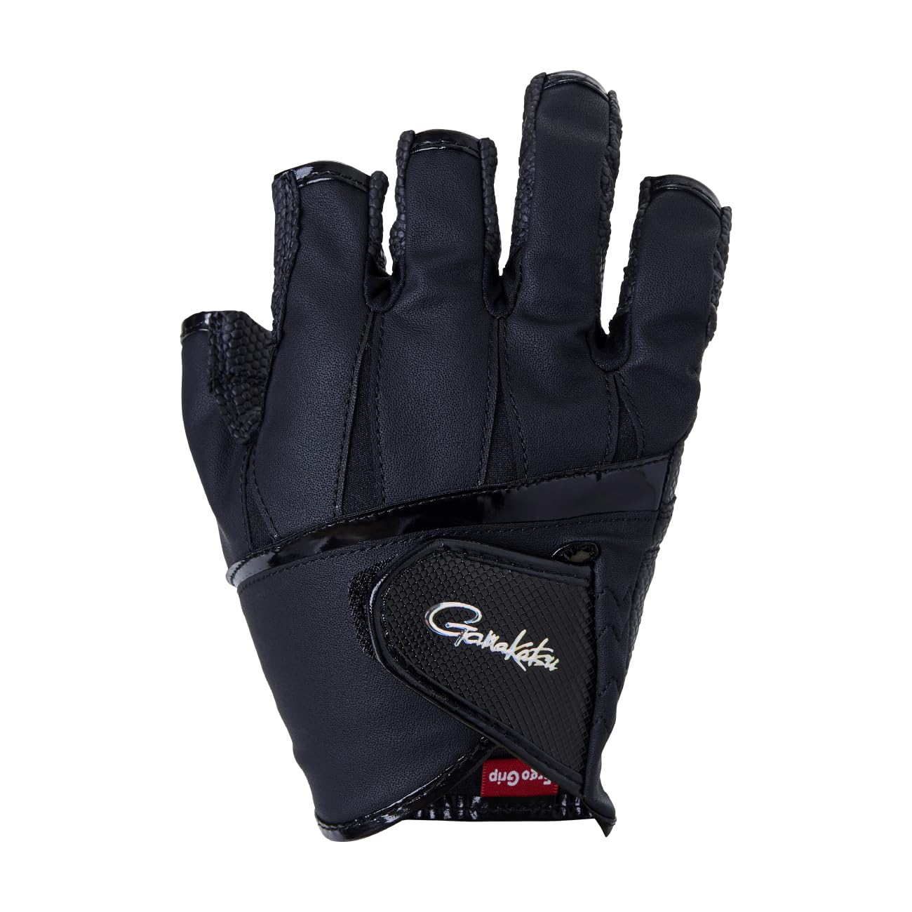 

Рукавички Gamakatsu Ergo Grip 5 GM7296 LL Cut/HS Чорний/Чорний