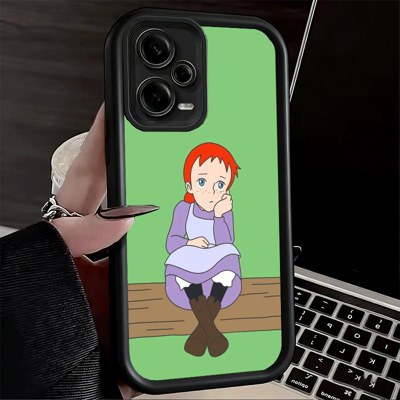 Phone Case for Xiaomi Redmi Note 15 14 13 Pro Plus Anne Of Green Gables Shirley Shell 12S 11 11S 11T 5G 14S Soft Silicone Funda