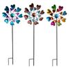 Rotating Wind Spinner Sculpture Suitable For Outdoor Decorations Easy Assembly Metal Garden Art Design Weather Resistant