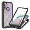 Voor Motorola G64 G84 G54 Power G30 E13 E14 5G Crystal Case 360 Protect Voorkant Achterkant Capa Moto G10 G13 54 22 G14 G82 G 42 G71 G20