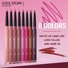 8 Stück Lipliner Stift Set Langanhaltend, Wasserdicht Schweißfest, Einfaches Auftragen Nicht verblassende Farbabgabe Lipgloss Set Beauty Make-up