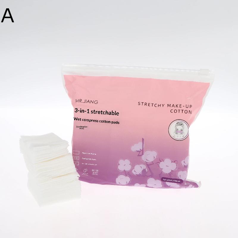 Disposable Stretchable Cotton Pads 240PCS 3in1 Water Saving Makeup Remover Cleansing Breathable Facial Mask Paper