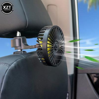 Auto Ventilatoren Multifunktions Mini USB Auto Ventilator Kühler Auto Saugnapf Typ Rücksitz Auto Ventilator 360 Grad Drehbarer Kühlventilator