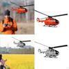 4 Channel RC Helicopter Toy Kids Playset USB Rechargeable Induction Aircraft Mini for