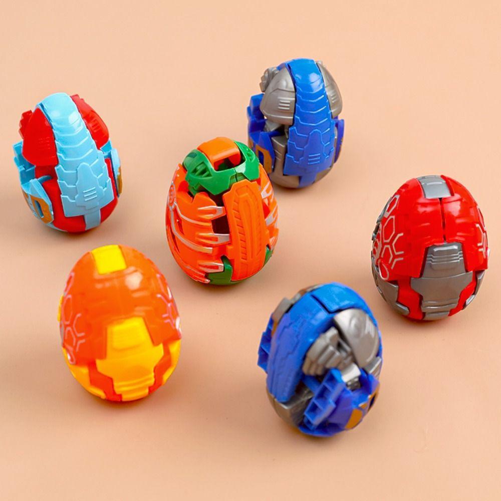 Dinosaur Model Dinosaur Eggs Transforming Toy Plastic Movable Joint Dino Toy  Gift