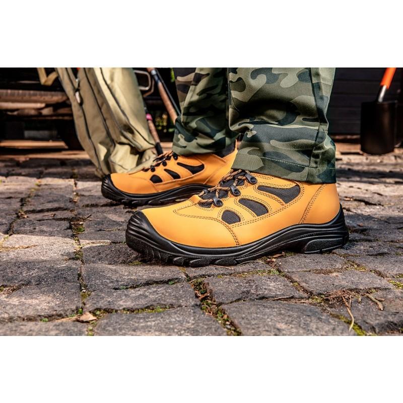 S3 Src Work Ankle Shoes, Nubuck, Metal Free Size 45 - T N82-126