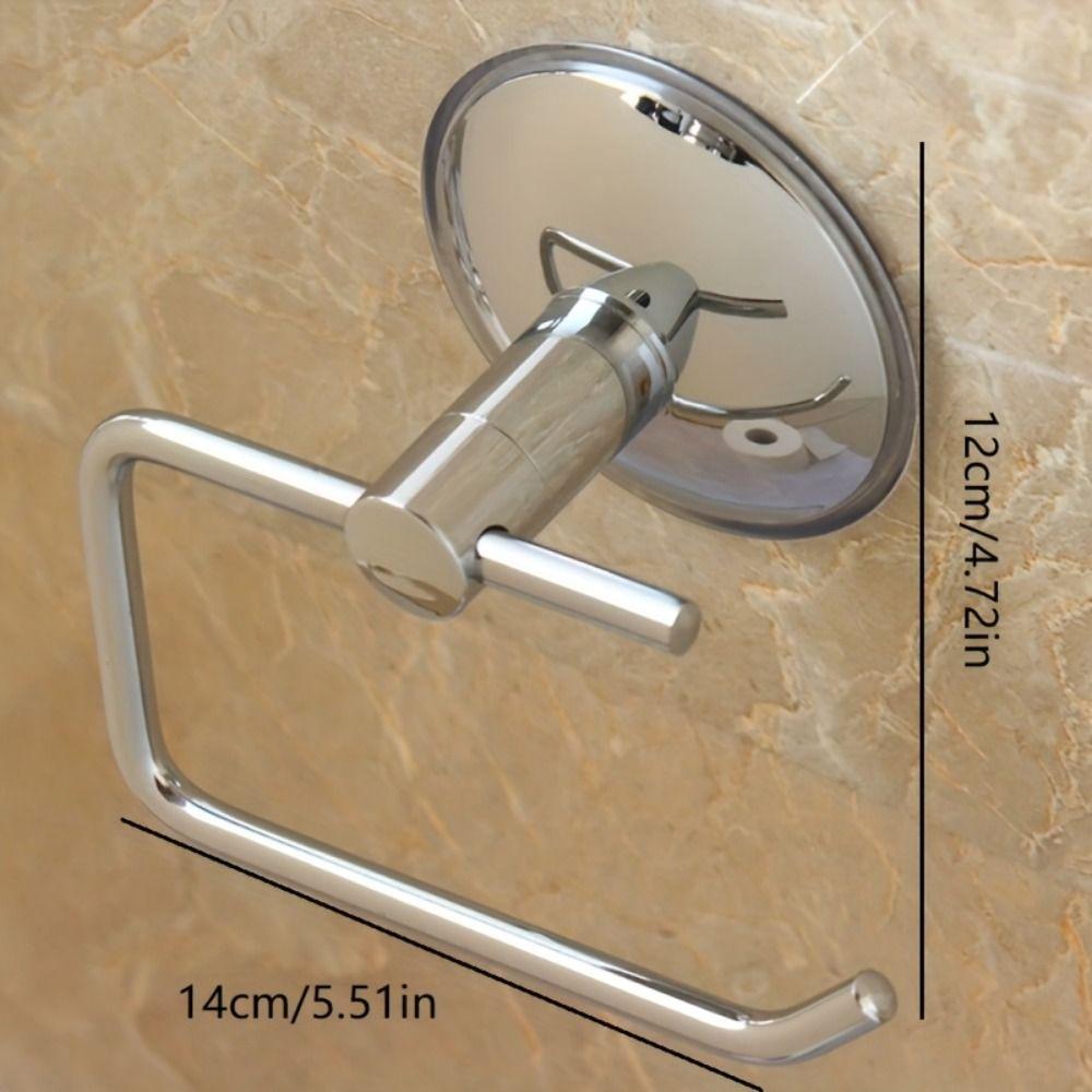 Silver Toilet Paper Holder Stainless Steel Wall Mount Bathroom Roll Paper Holder  Hotel