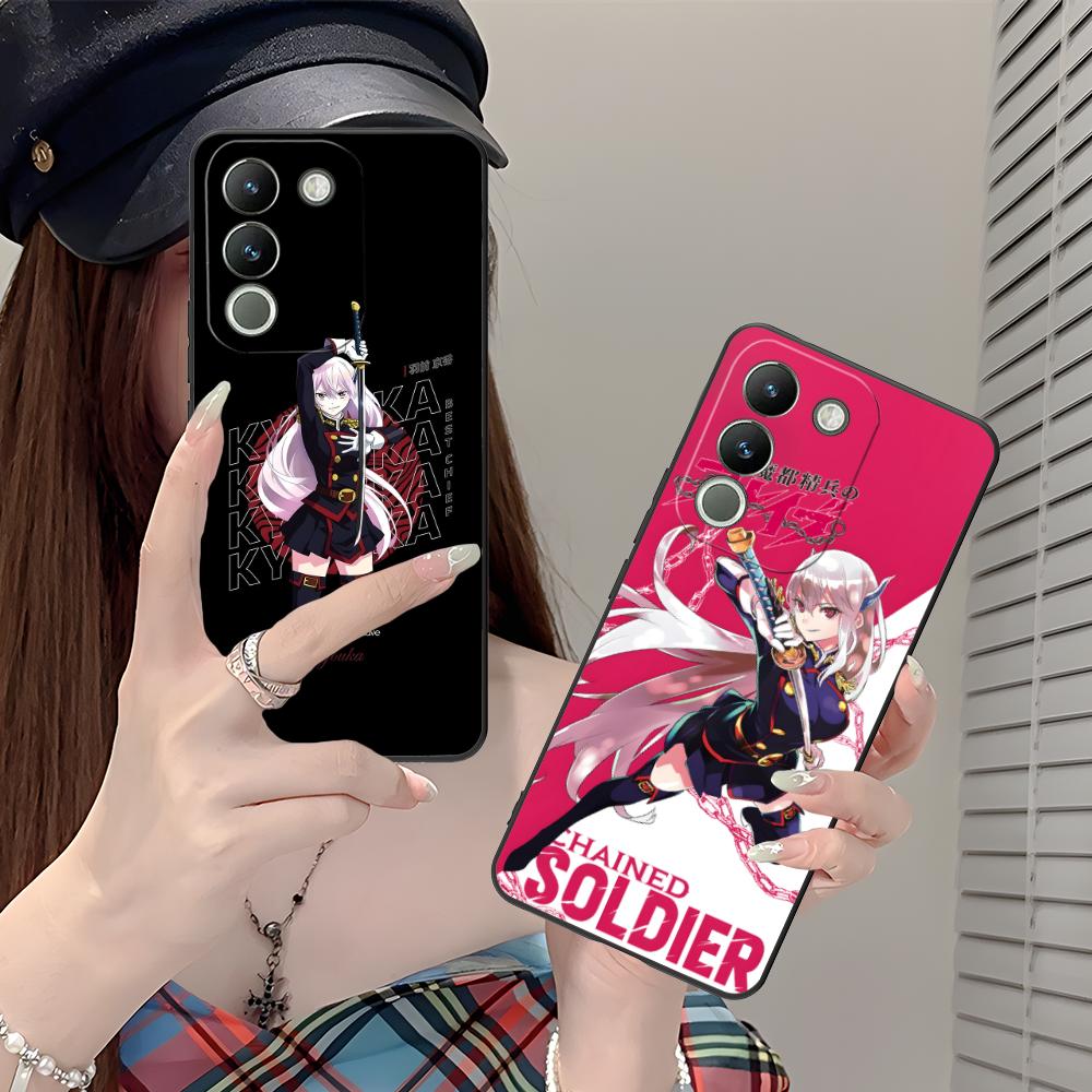 Mato Seihei No Slave Uzen Kyouka Phone Case for VIVO V60 V50 V40 V30 V29 V27 V25 V23 Pro Lite 5G Colorful Printing Cover Luxury