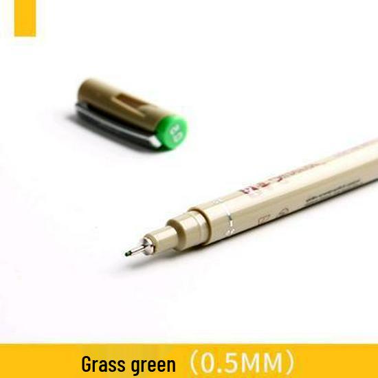 

Xiupu 12-Color Needle Pens, 0.5mm Water-Based for Design, Drawing & Anime Outlining Colored
