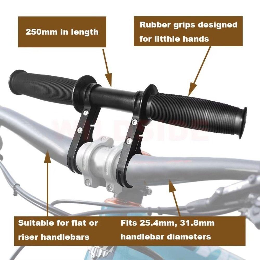 250mm Length Bicycle Children's Armrest Ergonomic Design Armrest Bracket  Bicycle Accessories