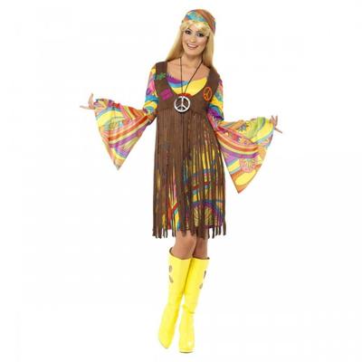 Smiffys Womens/Ladies 60s Groovy Costume Set