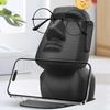 Creative Phone Holder and Glasses Holder Desk Decoration Unique Gift for Birthday Easter Island Statue Figurines Ornament