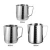 350/600/900ml Milk Pitcher Sharp Mouth Coffee Milk Frothing Pitcher Jug Barista Frother Pitcher for Latte Art Coffee Accessories