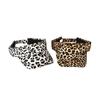 Leerer Dach Leopardenmuster Verstellbares Klettband Sonnenhut Damen Verlängerte Krempe Tennis Sporthut Modeaccessoires