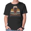 Unisex Crew Neck T-Shirt Vintage Darkness Graphic Short Sleeve Casual Tee