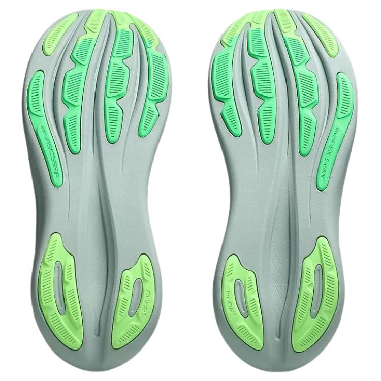 Asics Gel Nimbus 28 2E Wide Cold Moss Illumina Green Men Sneakers Grey 1011C144-400