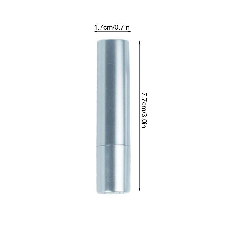 Empty 3.5g Matte Silver Gold Lipstick Tube Lip Balm Containers Cosmetic Containers Packaging Glue Stick Lipstick Bottle