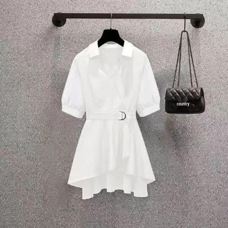 Blouse d'été amincissante à manches longues pour femmes grandes tailles