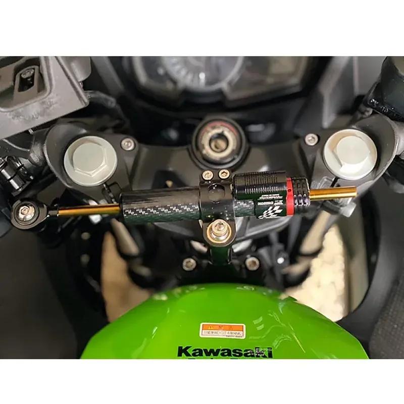 Motorcycle Steering Damper Bracket Stabilizer For Kawasaki Ninja 400 Ninja400 2018     Stabilize Safety Control