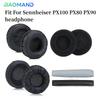 1 Set Replacement Ear Pads Earpads Headband for Sennheiser PX100 PX80 PX90 Headphones Memory Foam Ear Cushion Cover