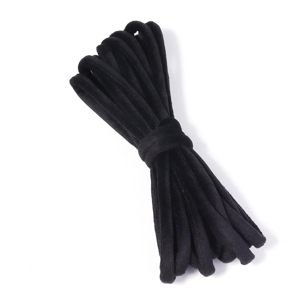 

5yards/lot 6mm Colorful Velvet Round Cords Jewelry Necklace Making Rope String DIY Gift Packaging Home Decoration Accessories